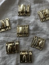 Brass Rectangular Window Sash Lock Set