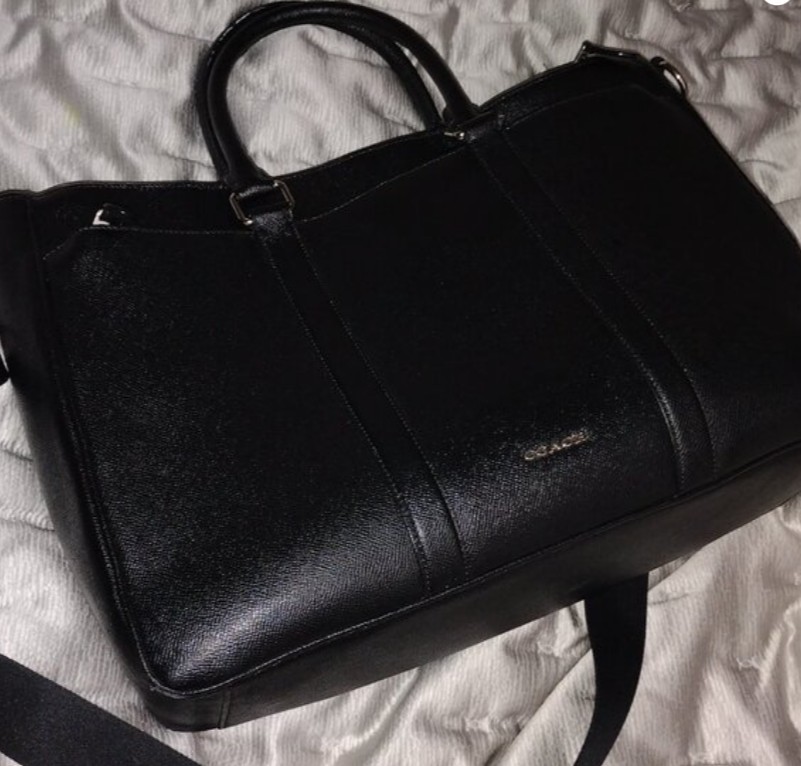 バッグ coach Metropolitan Brief Bag made in USA Coach Vintage Leather Metropolitan Brief Laptop Bag Black | eBay