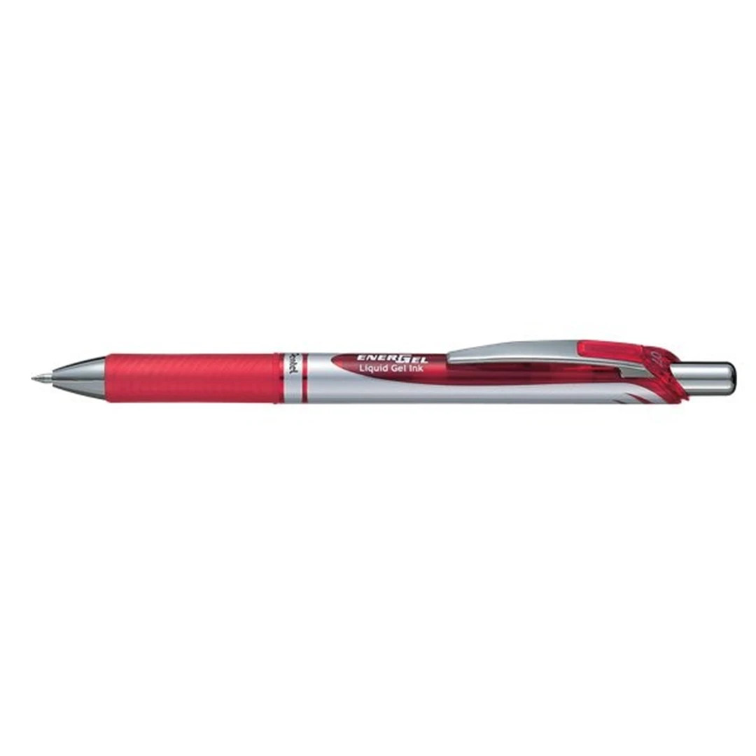 Pentel Rosso Bl77 Energel Roller A Inchiostro/Bl77-B 0,35 Mm - Immagine 2