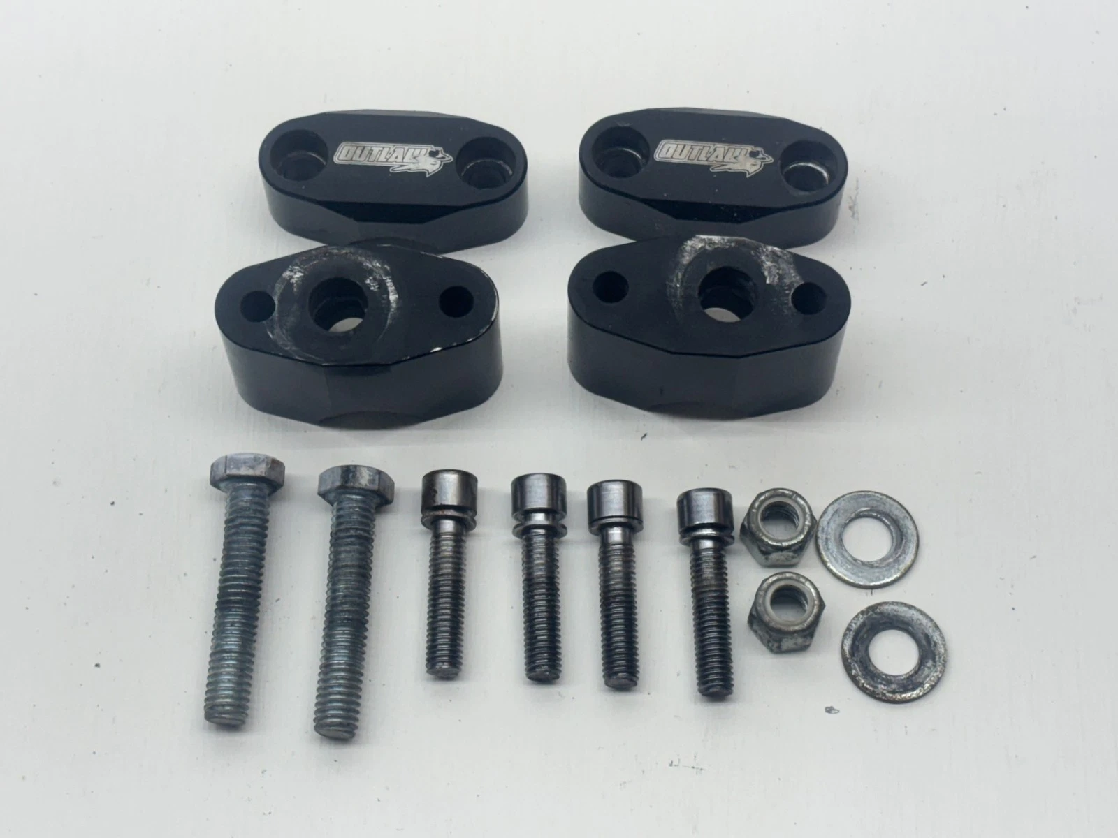 2005 Kawasaki KX250F Aftermarket Bar Mount Risers 1-1/8 inch Set Handlebar MX