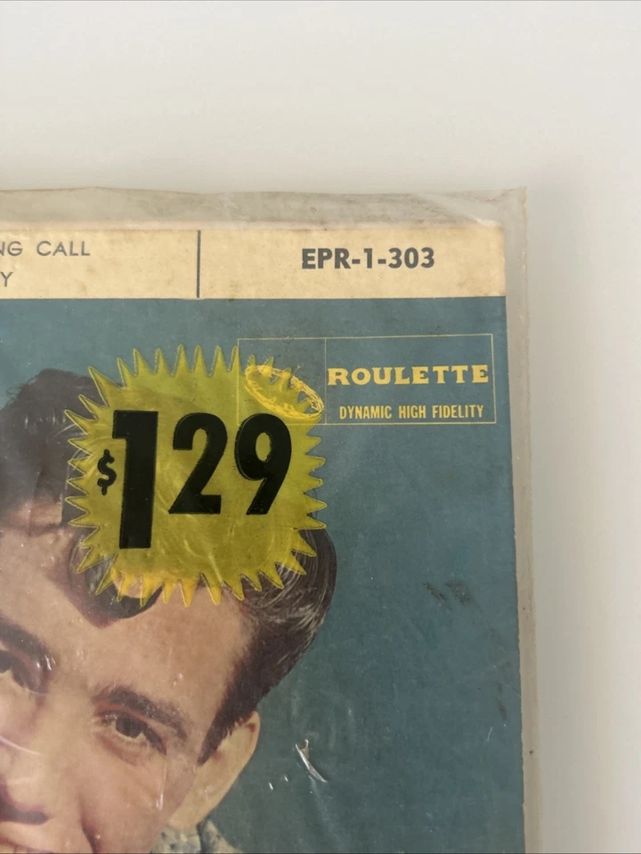 JIMMIE RODGERS s/t SEALED EP 45/Picture Sleeve ROULETTE EPR-1-303 ROCKABILLY - Image 4 of 4