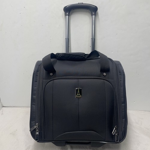 Travelpro Rolling Carry-On Suitcase 2-Wheel Black Underseat Bag Case Compact