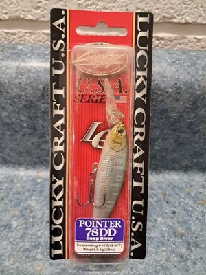 LUCKY CRAFT Pointer 78DD OGs 3/8oz 78mm Luckycraft Suspending Jerkbait Rare!