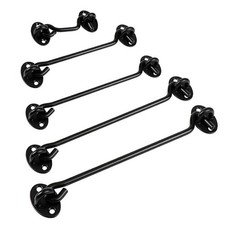 Stainless Steel Cabin Hook And Eye Latch Silent Lock Holder Shed Gate Door Catch