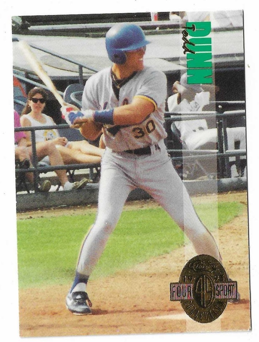 1993 Classic Four Sport Draft Pick Collection Todd Dunn Rookie Card #278 RC