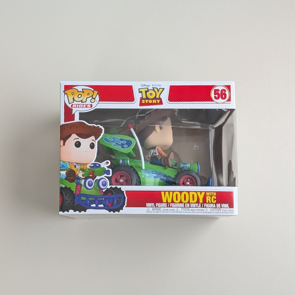 Funko Pop! Rides Toy Story Woody with RC 56 Vaulted New | eBay