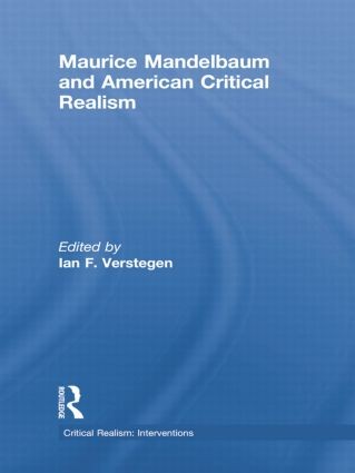 Maurice Mandelbaum and American Critical Realism
