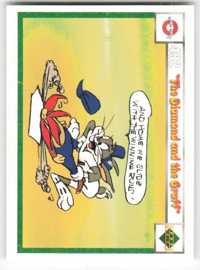 1990 Upper Deck Comic Ball The Diamond and the Gruff 492 Dodgers NM