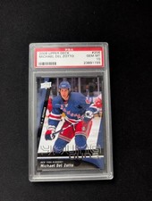 2009-10 Upper Deck UD #206 - Michael Del Zotto - Young Guns PSA 10