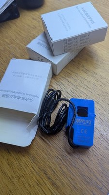 3 x SCT013 3,5mm Klinken-Ausgang nicht-invasiver AC Strom Sensor 20A