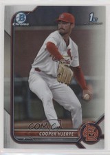 2022 Bowman Draft Chrome Refractor Cooper Hjerpe #BDC-95 00ma