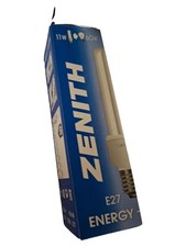 Zenith Energy E27 Lampada a Risparmio Energetico 11W Bianco Lampada Fluorescente Compatta