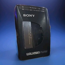 Sony Walkman WMFX10 Cassette Player AM/FM Radio Used New Belt Tested