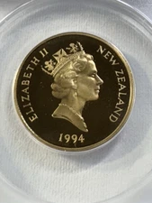 1994 New Zealand $2 Proof Graded PR 69 DCAM by ANACS Low Mintage