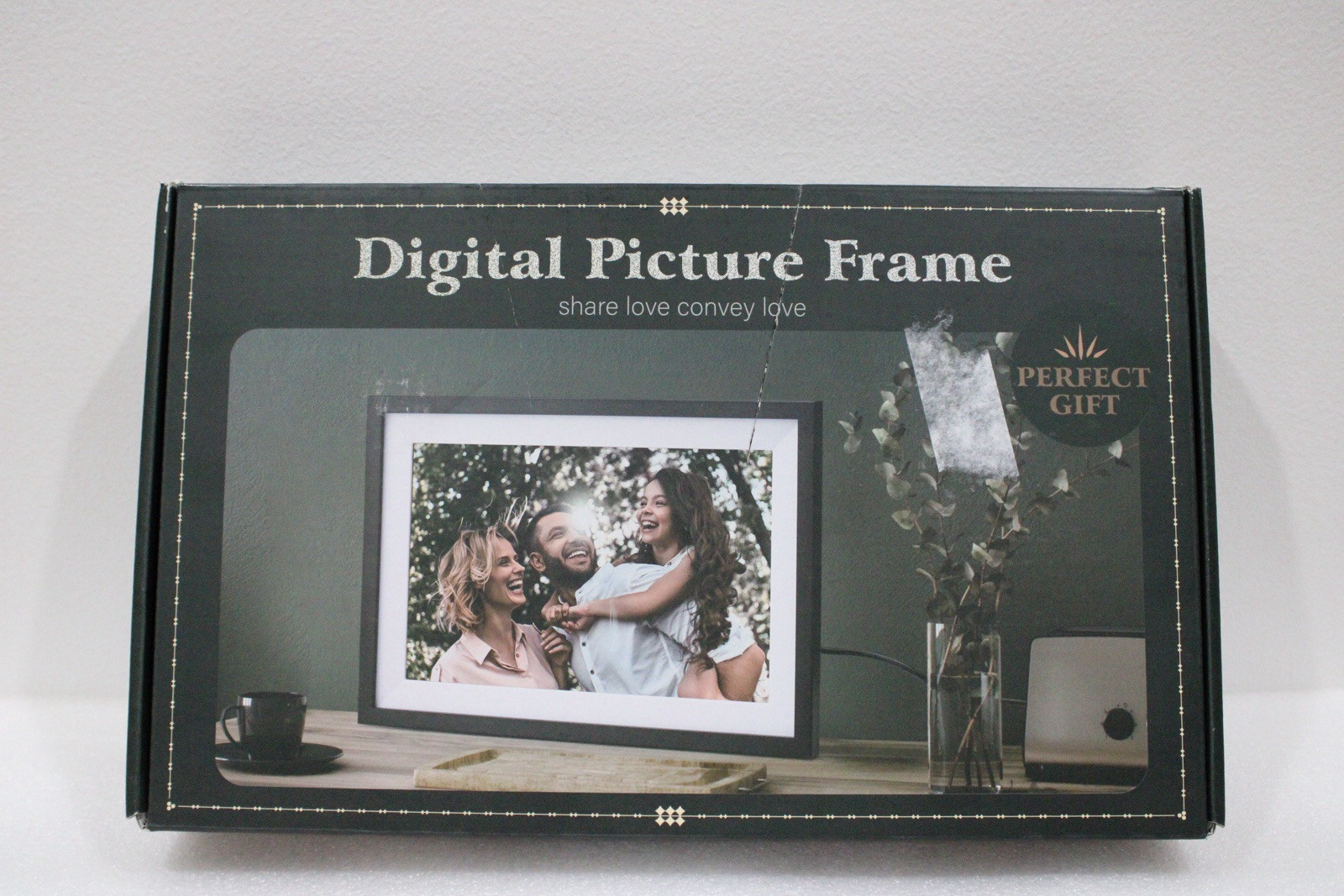 Uhale Digital Picture Frame WiFi with APP 10.1 inch IPS HD Touch Screen Loop ...