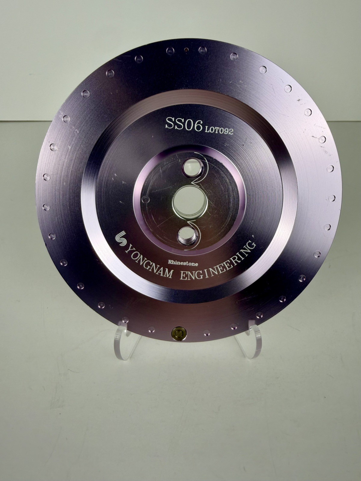 Rhinestone Hopper Feeder Plate CAMS 1v2p SS06