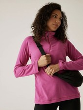 Image of Regatta Light Pink Womens Montes Fleece Size UK 14 Brand New [AC16]