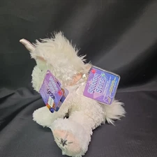 Russ Berrie Shining Stars Unicorn White Pink Plush. Sealed Code 2006