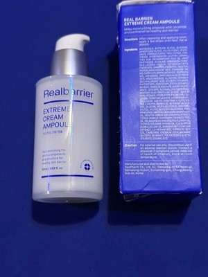 Real Barrier Extreme Cream ampoule 50ml Moisture Elastic Sensitive  Exp 03/28
