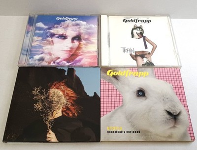 Goldfrapp 4 Cd Lot- Headfirst, Train, Utopia, Silver Eye