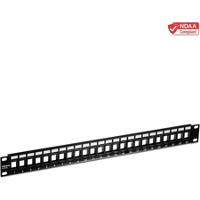 TRENDnet 24-Port Blank Keystone 1U Patch Panel TC-KP24