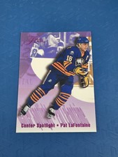 1994-95 Flair Center Spotlight #5 Pat LaFontaine Buffalo Sabres HOCKEY Card ll