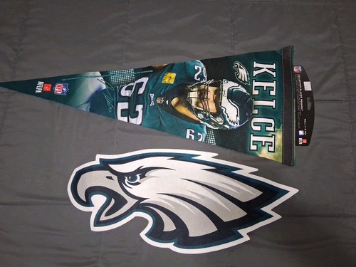 Philadelphia Eagles Fan Gear. Jason Kelce 62 Pennant And The Eagles Logo