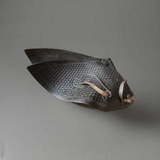 Old Visalia  Stock Saddle Co. Stirrups/ Tapaderos Authentic Great  Condition