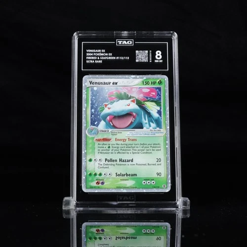 2004 Pokemon - Venusaur ex 112/112 FireRed & LeafGreen Holo - TAG 8, SCORE 823