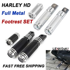 Reposapiés CNC para Harley Dyna Touring Softail Sportster XL