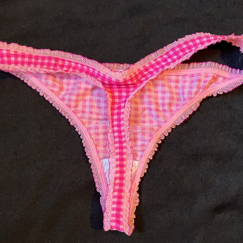 Vintage Victoria’s Secret Cotton Thong Panty - Picture 3 of 6