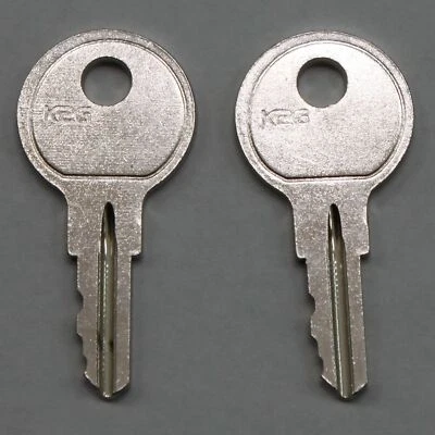 CRAFTSMAN set of 2 keys RNL Roll N Lock truck cap Topper lock cut to your code RL001-RL050