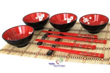 16tlg. Essservice Set Sch&uuml;ssel Besteckb&auml;nkchen Platzmatte Essst&auml;bchen Porzellan