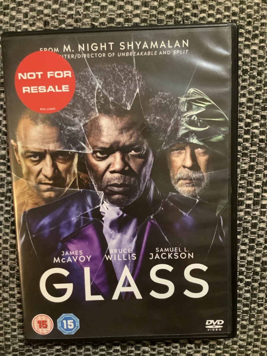 Glass DVD (2019) James McAvoy, Shyamalan (DIR) cert 15 FREE Shipping, Save  £s