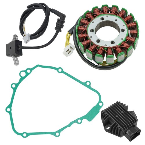 Stator & Regulator Rectifier for Honda CBR600F2 1991-94 W/Pickup Coil & Gasket - Picture 6 of 7