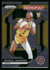2024 Panini Prizm WNBA Monopoly Card #WNBA25 Rickea Jackson RC Sparks Rookie