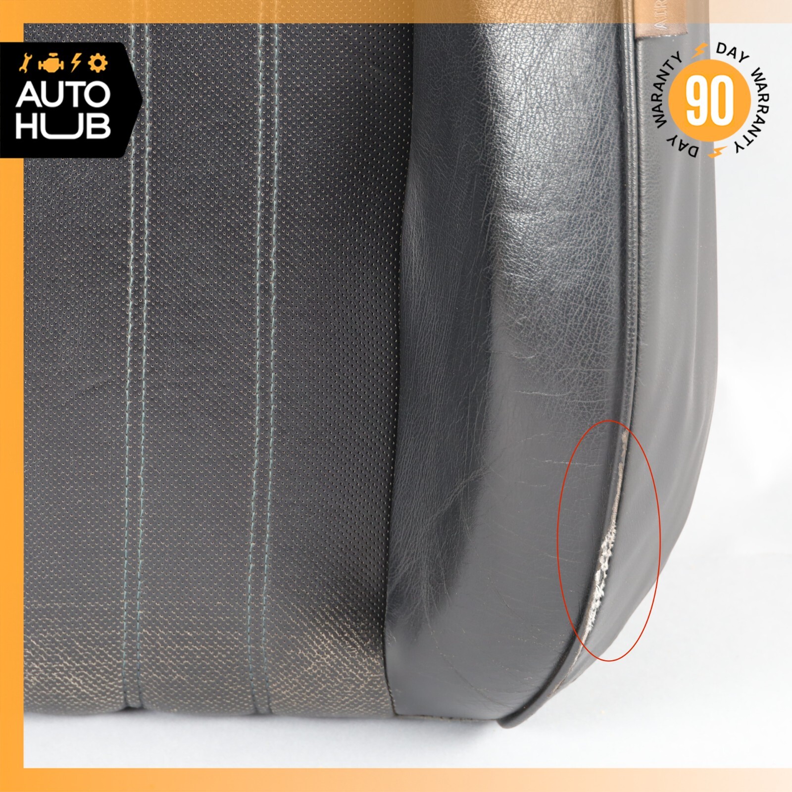 03-08 Maserati Quattroporte M139 Front Left Side Top Upper Seat Cushion OEM