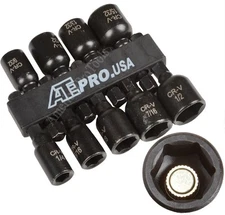 Nut Setter Magnetic Nut setter SAE 9 PC Set