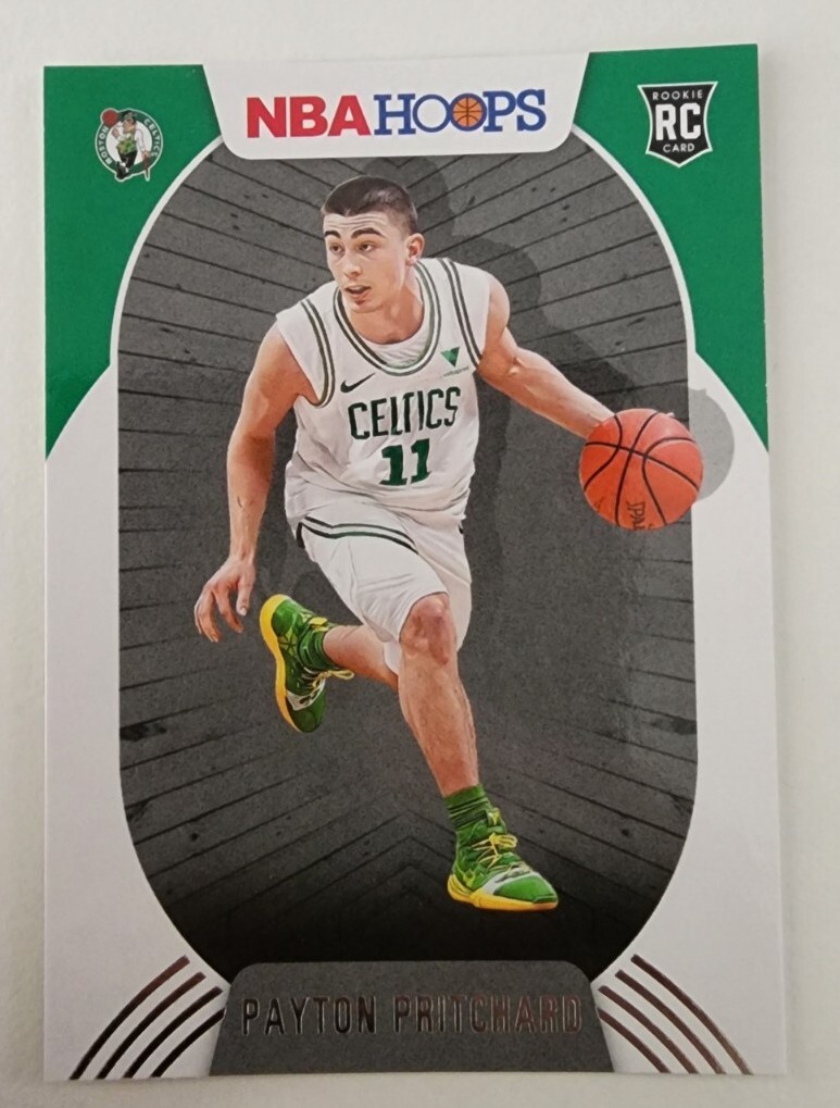 2020/21 NBA Hoops Payton Pritchard Rookie Card RC Boston Celtics 24 Champ