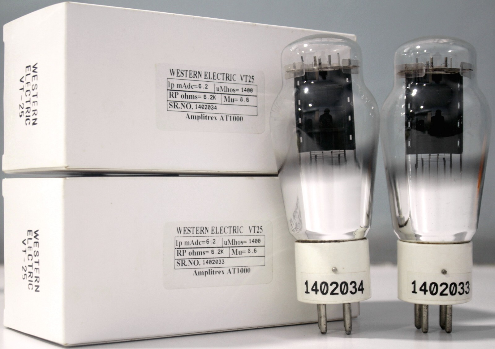 VT25 Western Electric Leaf Getter Made in USA AmplitrexTested 1 Match