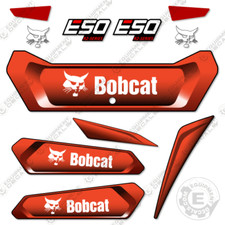 Fits Bobcat E50 Decal Kit Mini Excavator (New Style) - 7 YEAR OUTDOOR 3M VINYL!