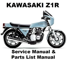 KAWASAKI Z1R 1000 Owners User Workshop Service Repair Parts Manual PDF files KZ