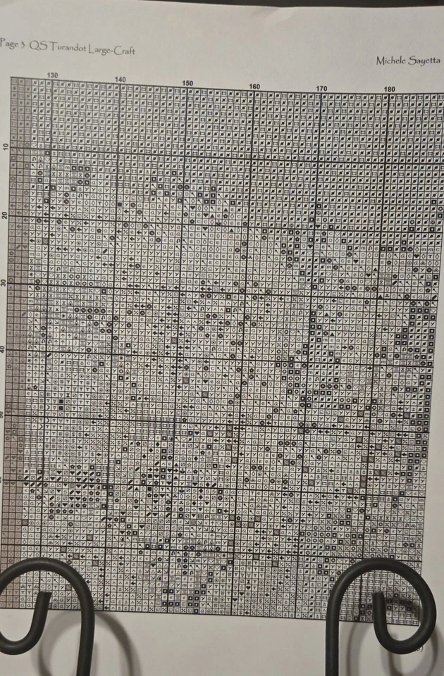 Heaven And Earth Designs HAED Cross Stitch Pattern QS Turandot - Image 3 of 4