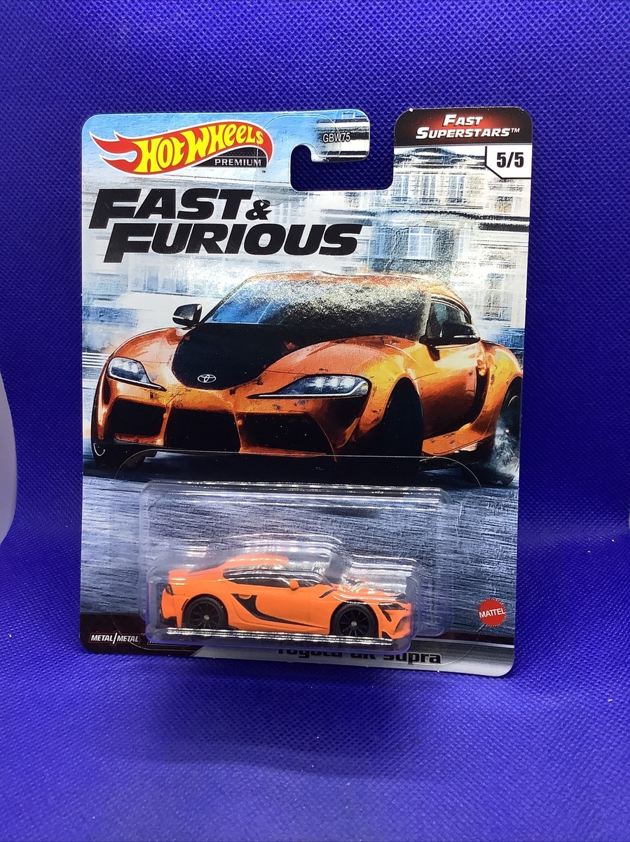 Hot Wheels Fast & Furious Fast Superstars Toyota GR Supra Real