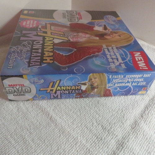 BRAND NEW Disney's Hannah Montana (Miley Cyrus) Encore Edition DVD Game - Mattel - Picture 3 of 12