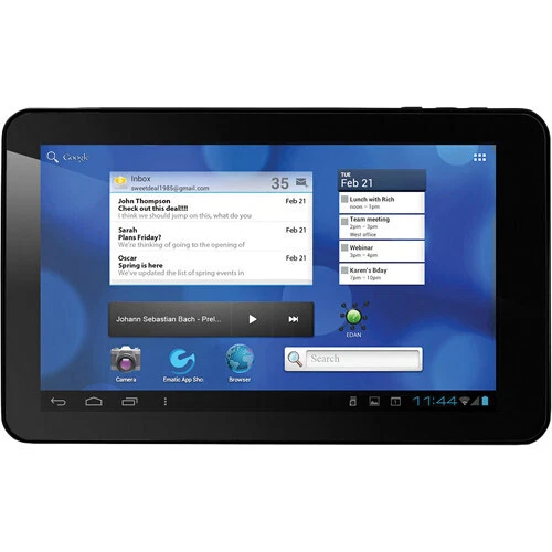 Ematic eGlide XL Pro Tablet, 10" WSVGA, 1 GHz, 512 MB RAM, 4 GB Storage - Image 2 of 4