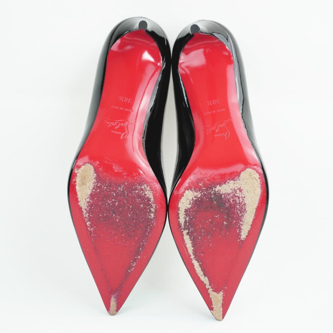 靴 Christian Louboutin Kate 85 Patent 38 Sporty Kate - 85 mm Pumps - Vog patent leather - Loubi