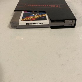 RoadBlasters - ORIGINAL Nintendo NES Game Cartridge And Dust Protector