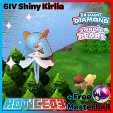 6IV Shiny Kirlia Pokemon Brilliant Diamond Shining Pearl