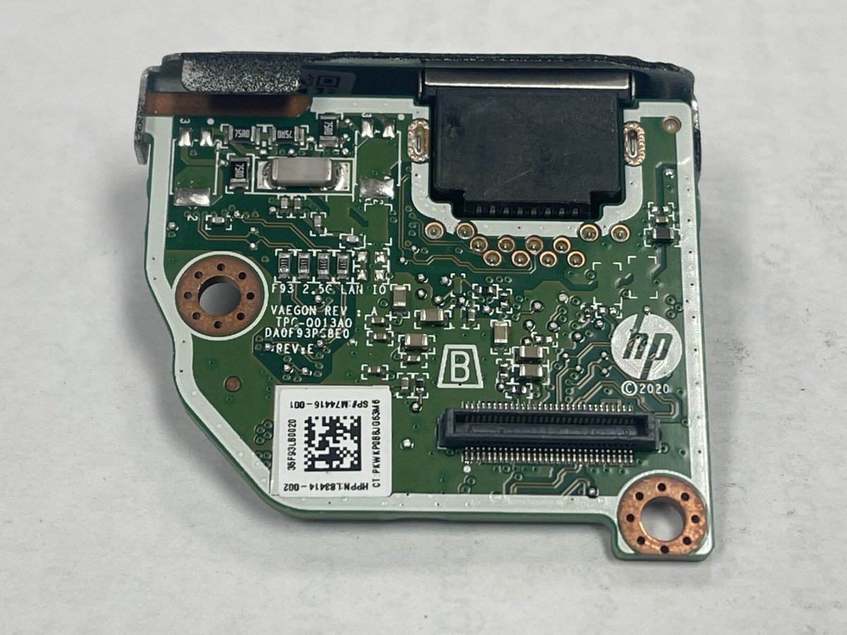 HP Flex IO V2 2.5GbE NIC M74416 RJ45 Ethernet Option Card L83414